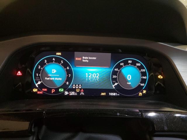 1V2KE2CA3RC243757 - 2024 VOLKSWAGEN ATLAS CROS SE Մոխրագույն լուսանկար 9