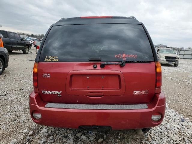 1GKET16S346144936 - 2004 GMC ENVOY XL RED photo 6