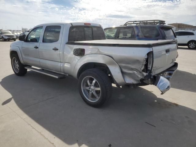 5TEKU72N15Z144548 - 2005 TOYOTA TACOMA DOUBLE CAB PRERUNNER LONG BED SILVER photo 2