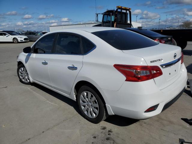 3N1AB7AP5KY261218 - 2019 NISSAN SENTRA S WHITE photo 2