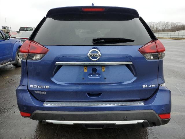 5N1AT2MV9KC721203 - 2019 NISSAN ROGUE S BLUE photo 6