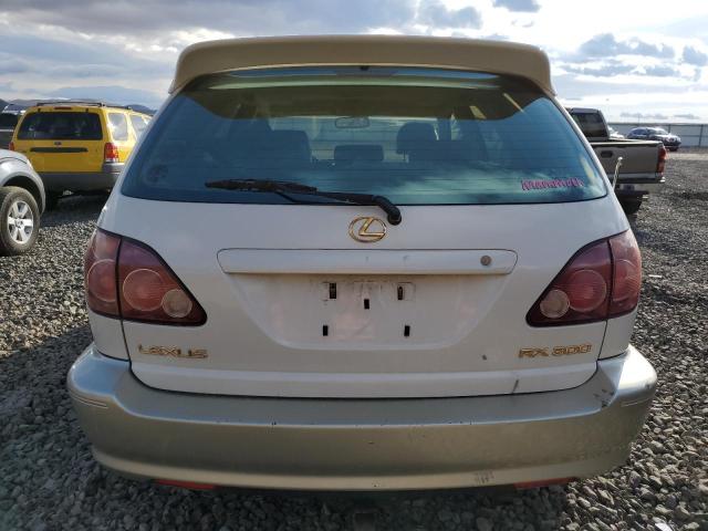 JT6HF10U3Y0104687 - 2000 LEXUS RX 300 WHITE photo 6