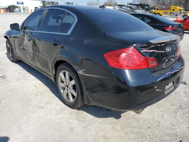 JN1CV6AP8AM403489 - 2010 INFINITI G37 BASE BLACK photo 2