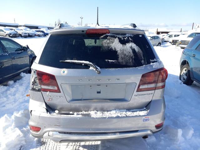 3C4PDDGG5KT785327 - 2019 DODGE JOURNEY CROSSROAD SILVER photo 6