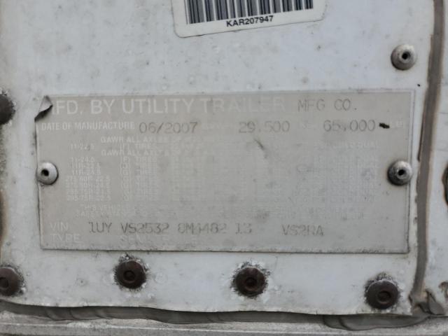 1UYVS25328M448213 - 2008 UTILITY TRAILER WHITE photo 10