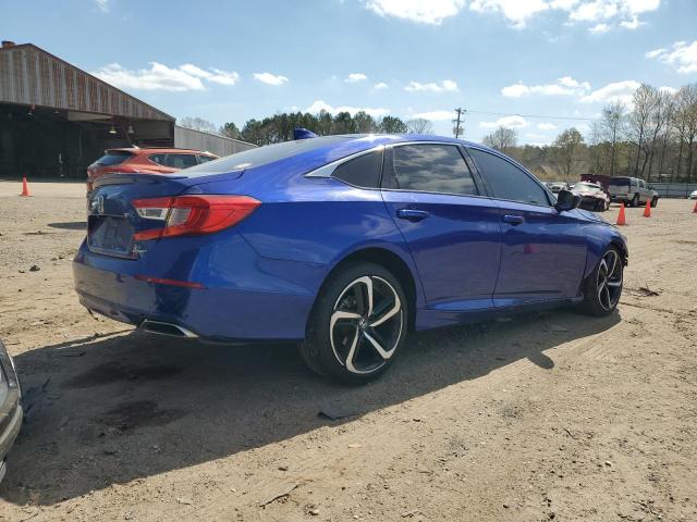 1HGCV1F30KA013884 - 2019 HONDA ACCORD SPORT BLUE photo 3