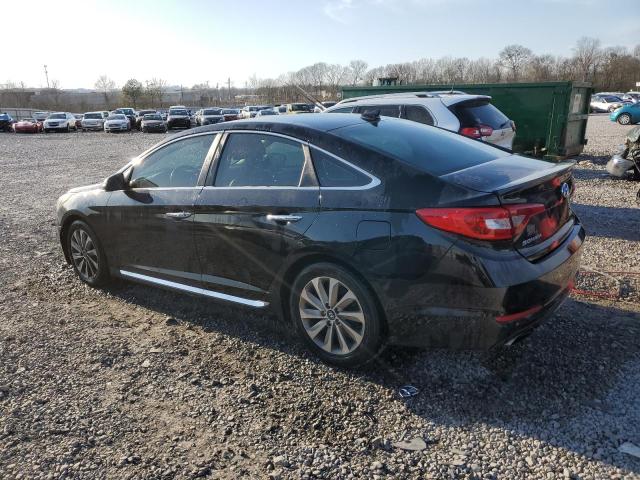 5NPE34AFXHH587135 - 2017 HYUNDAI SONATA SPORT BLACK photo 2