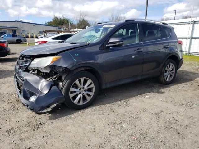 2T3DFREV0FW277874 - 2015 TOYOTA RAV4 LIMITED GRAY photo 1