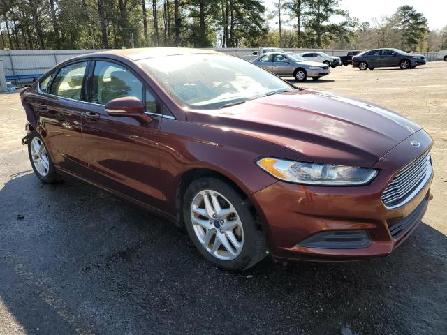 3FA6P0H73GR337768 - 2016 FORD FUSION SE BURGUNDY photo 4