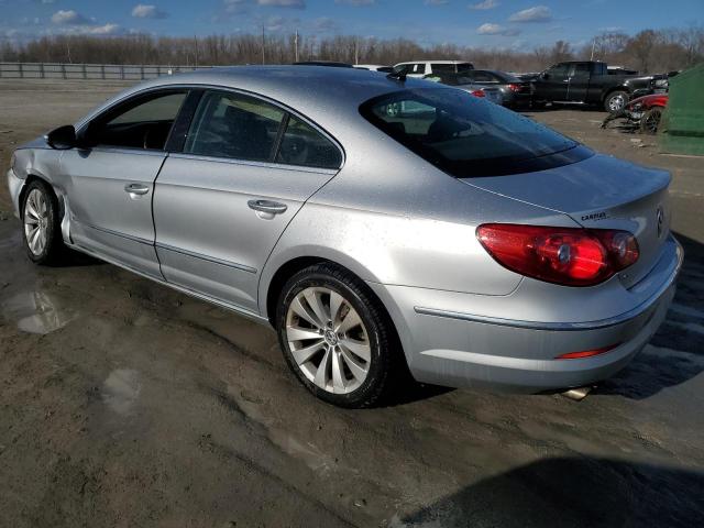 WVWMN7AN3BE703829 - 2011 VOLKSWAGEN CC SPORT SILVER photo 2