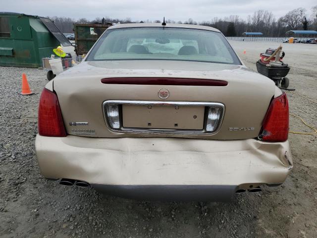 1G6KD54Y35U156143 - 2005 CADILLAC DEVILLE BEIGE photo 6