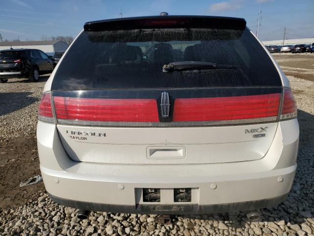 2LMDU88C19BJ03412 - 2009 LINCOLN MKX WHITE photo 6