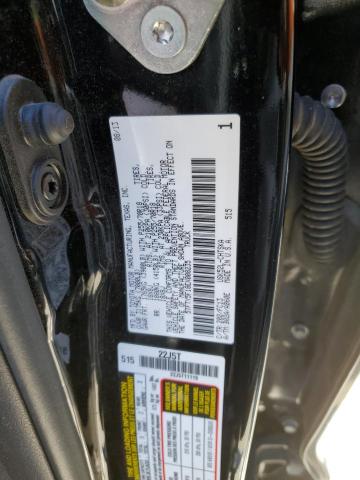 5TFTY5F18EX008235 - 2014 TOYOTA TUNDRA DOUBLE CAB SR/SR5 BLACK photo 12