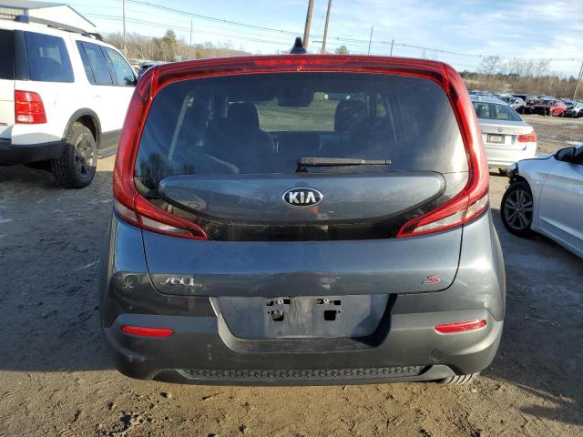 KNDJ23AU3L7019137 - 2020 KIA SOUL LX GRAY photo 6