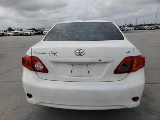 2T1BU4EE4AC425172 - 2010 TOYOTA COROLLA BASE WHITE photo 6