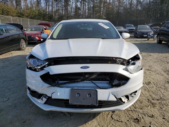 3FA6P0LU3JR286535 - 2018 FORD FUSION SE HYBRID WHITE photo 5