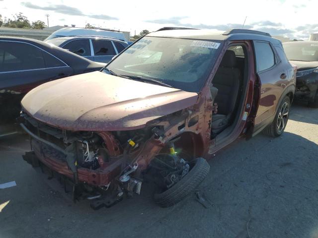 KL79MTSL2NB021008 - 2022 CHEVROLET TRAILBLAZE RS BURGUNDY photo 1