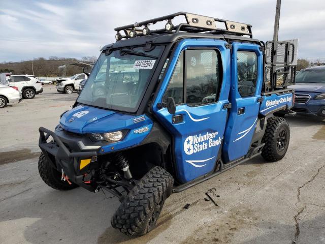 3JBUUAX43MK000614 - 2021 CAN-AM DEFENDER LIMITED CAB HD10 BLUE photo 2