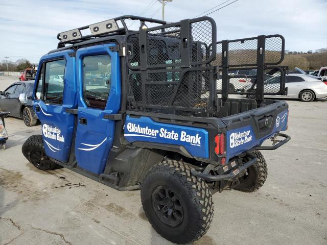 3JBUUAX43MK000614 - 2021 CAN-AM DEFENDER LIMITED CAB HD10 BLUE photo 3