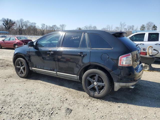 2FMDK48C18BA47304 - 2008 FORD EDGE SEL BLACK photo 2