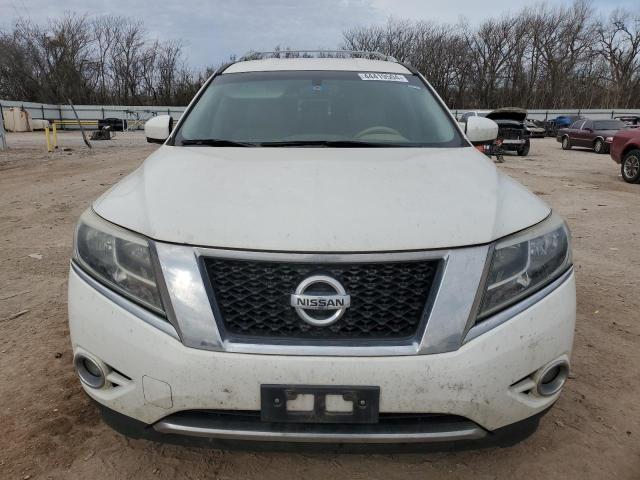 5N1AR2MN0EC636480 - 2014 NISSAN PATHFINDER S WHITE photo 5