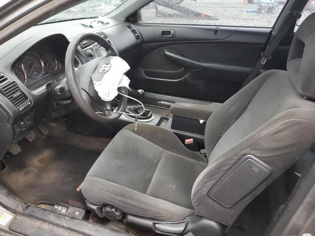 1HGEM21055L055314 - 2005 HONDA CIVIC EX GRAY photo 7