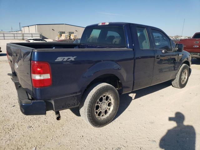 1FTRX12W87KC87726 - 2007 FORD F150 BLUE photo 3