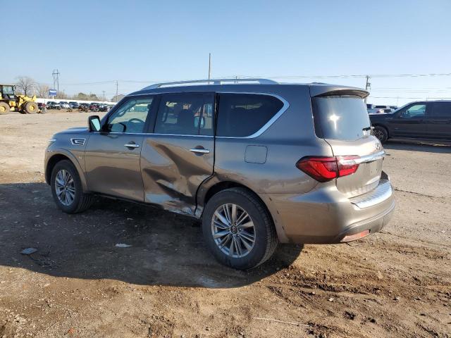 JN8AZ2NE0K9235480 - 2019 INFINITI QX80 LUXE GRAY photo 2