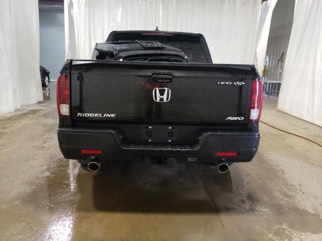 5FPYK3F75NB029352 - 2022 HONDA RIDGELINE RTL BLACK photo 6