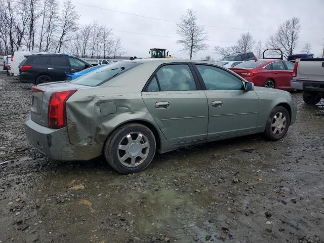 1G6DM577740129402 - 2004 CADILLAC CTS GREEN photo 3