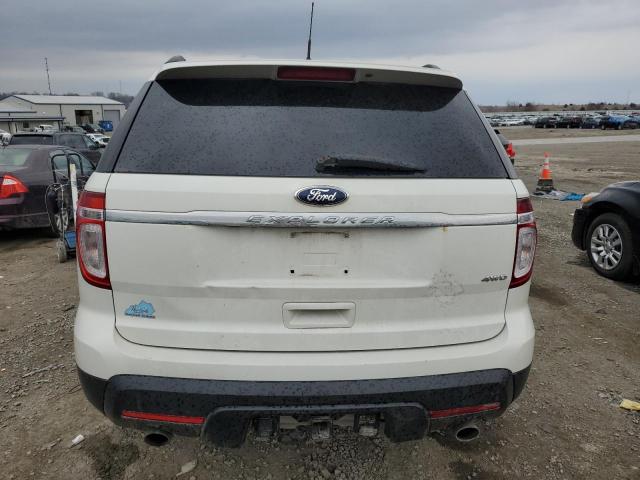 1FMHK8B87CGA90480 - 2012 FORD EXPLORER WHITE photo 6