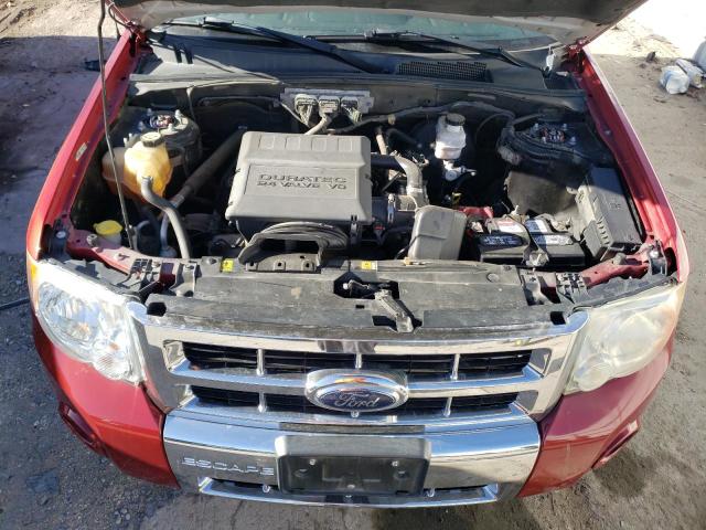 1FMCU94G99KB93422 - 2009 FORD ESCAPE LIMITED RED photo 12