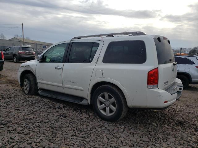 5N1AA0NDXAN601171 - 2010 NISSAN ARMADA SE WHITE photo 2