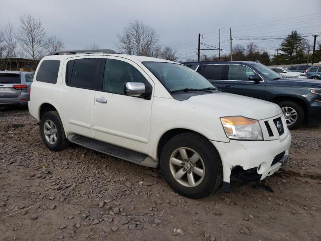 5N1AA0NDXAN601171 - 2010 NISSAN ARMADA SE WHITE photo 4