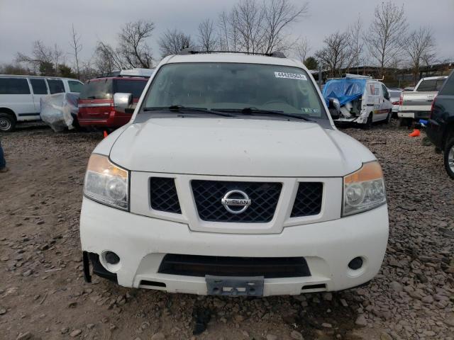 5N1AA0NDXAN601171 - 2010 NISSAN ARMADA SE WHITE photo 5