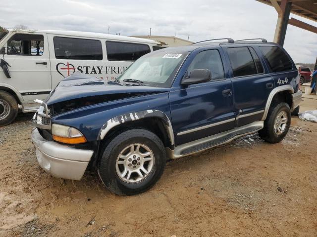 1D4HS58N93F586390 - 2003 DODGE DURANGO SLT PLUS BLUE photo 1