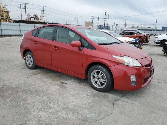 JTDKN3DU5A0093964 - 2010 TOYOTA PRIUS RED photo 4