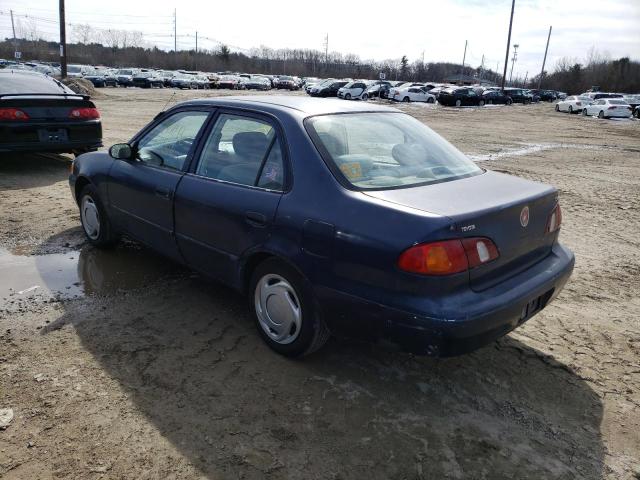 2T1BR12E7WC059140 - 1998 TOYOTA COROLLA VE BLUE photo 2