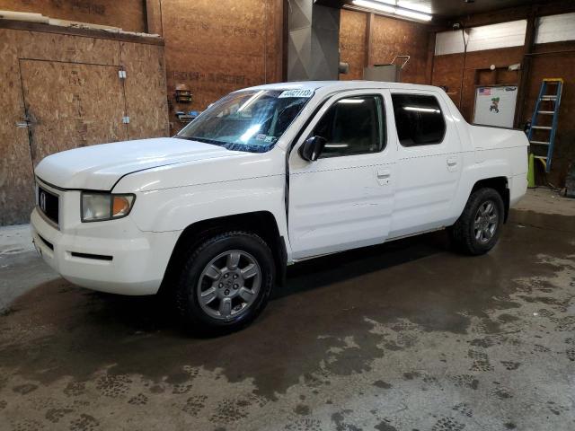 2HJYK16387H522672 - 2007 HONDA RIDGELINE RTX WHITE photo 1