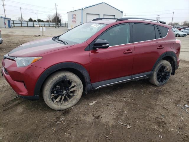 2T3RFREV7JW711237 - 2018 TOYOTA RAV4 ADVENTURE MAROON photo 1