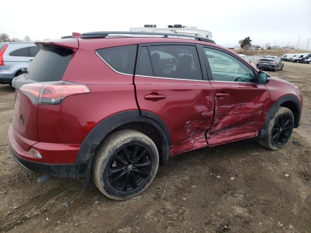 2T3RFREV7JW711237 - 2018 TOYOTA RAV4 ADVENTURE MAROON photo 3