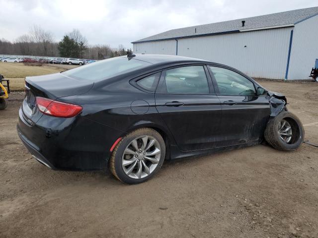 1C3CCCDG6FN523018 - 2015 CHRYSLER 200 S BLACK photo 3