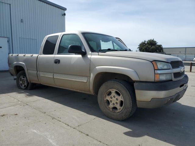 1GCEK19T24E300974 - 2004 CHEVROLET SILVERADO K1500 BEIGE photo 4