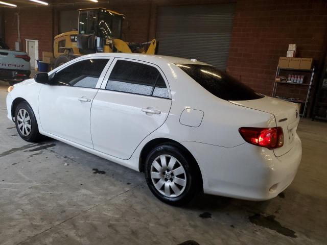 JTDBL40E69J017783 - 2009 TOYOTA COROLLA BASE WHITE photo 2