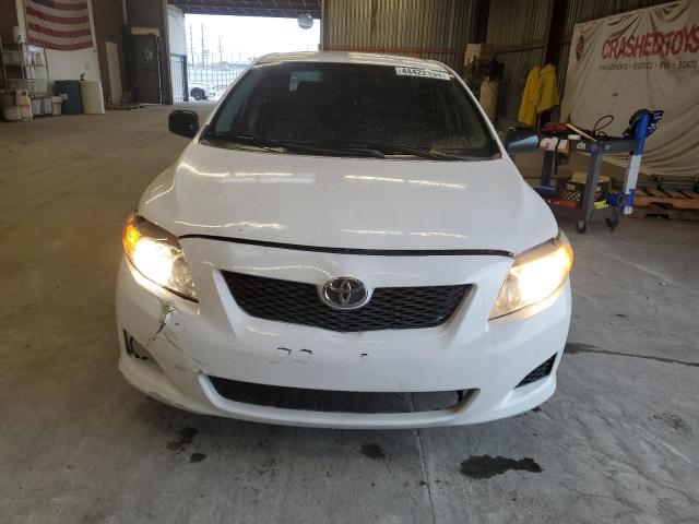 JTDBL40E69J017783 - 2009 TOYOTA COROLLA BASE WHITE photo 5