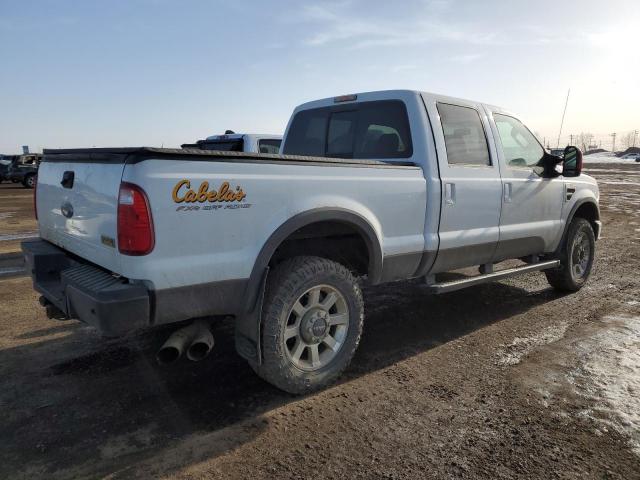 1FTWW31R09EA36732 - 2009 FORD F350 SUPER DUTY WHITE photo 3