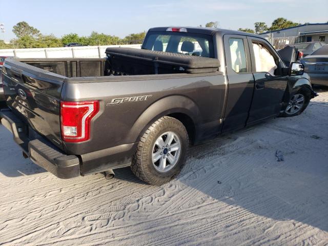 1FTEX1C83FFC75831 - 2015 FORD F150 SUPER CAB SILVER photo 3