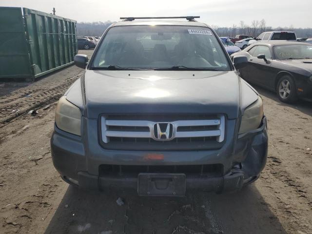 5FNYF18606B006116 - 2006 HONDA PILOT EX GRAY photo 5