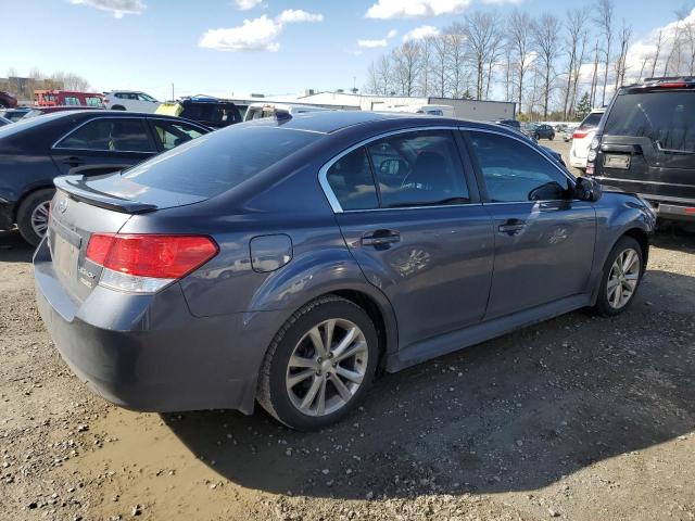 4S3BMBL68E3033519 - 2014 SUBARU LEGACY 2.5I LIMITED BLUE photo 3