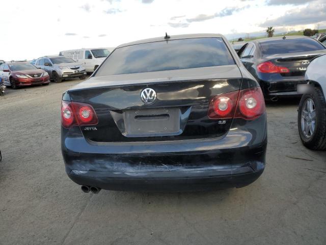 3VWRZ71K28M058221 - 2008 VOLKSWAGEN JETTA SE BLACK photo 6